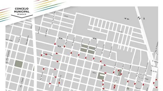 Aprobaron cambios circulatorios en Guadalupe Oeste y Coronel Dorrego