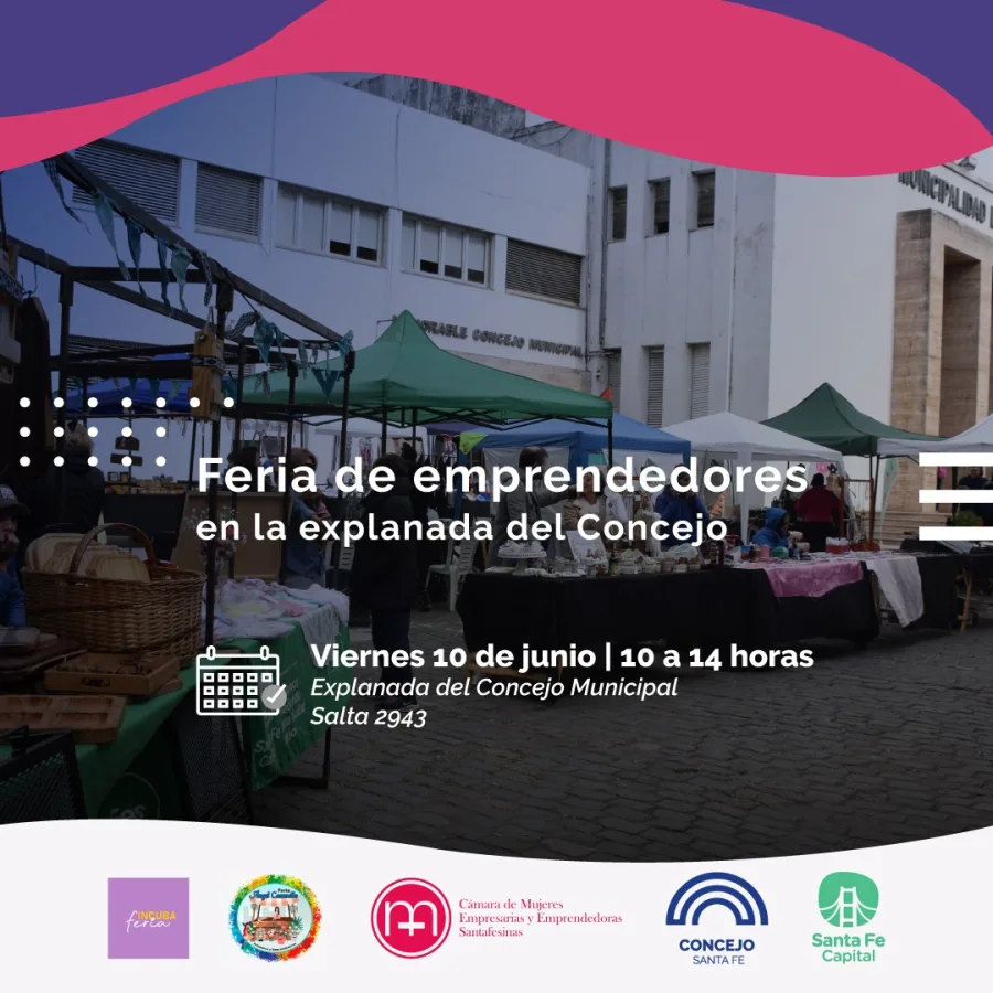 Feria de emprendedores en la explanada del Concejo