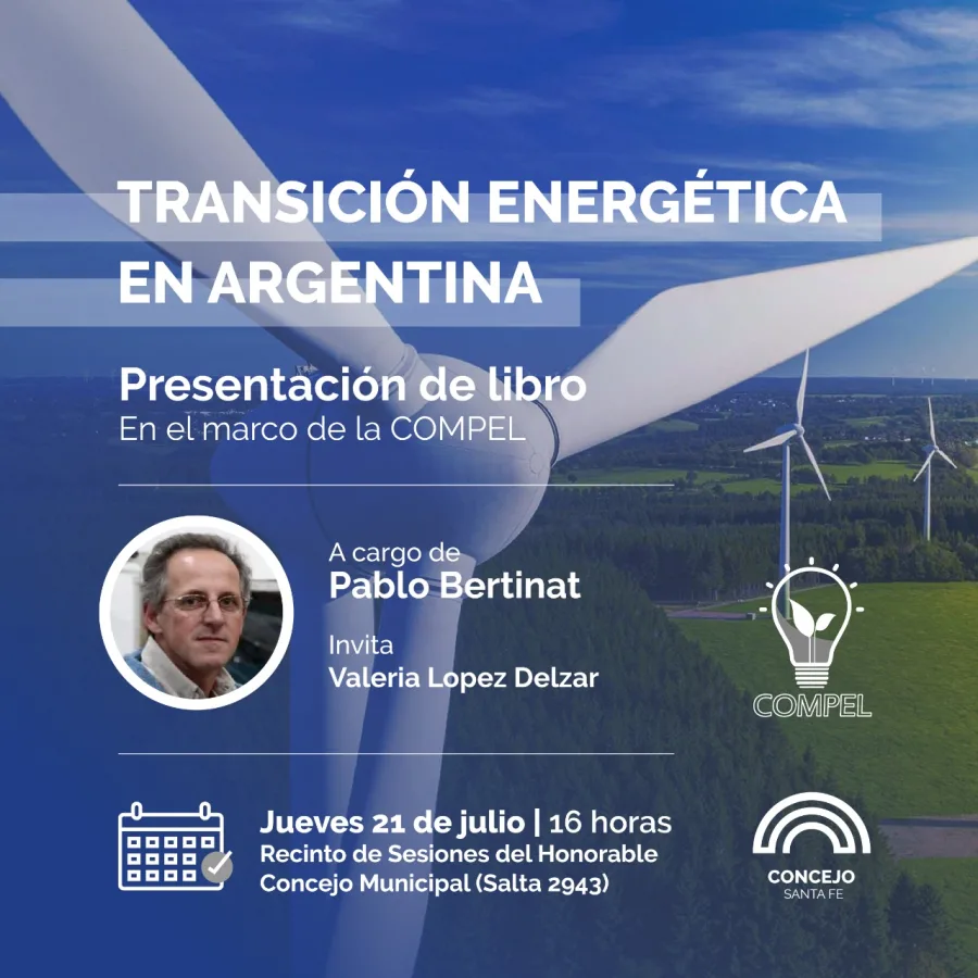 Presentación del libro "La transición energética en Argentina"