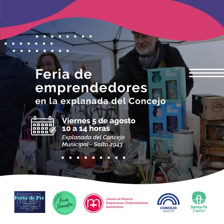 Feria de emprendedores en la explanada del Concejo
