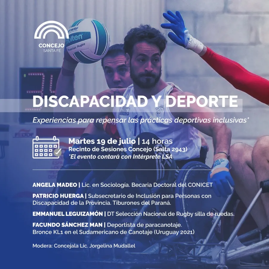 Discapacidad y Deporte: Experiencias para repensar las prácticas deportivas inclusivas.