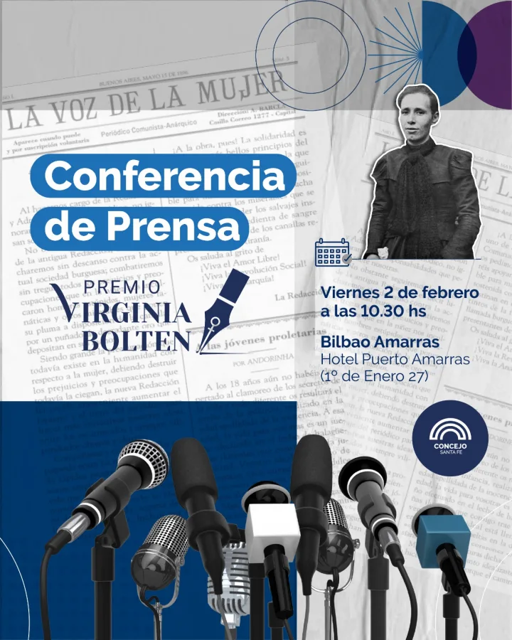 Conferencia de prensa Premio Virginia Bolten