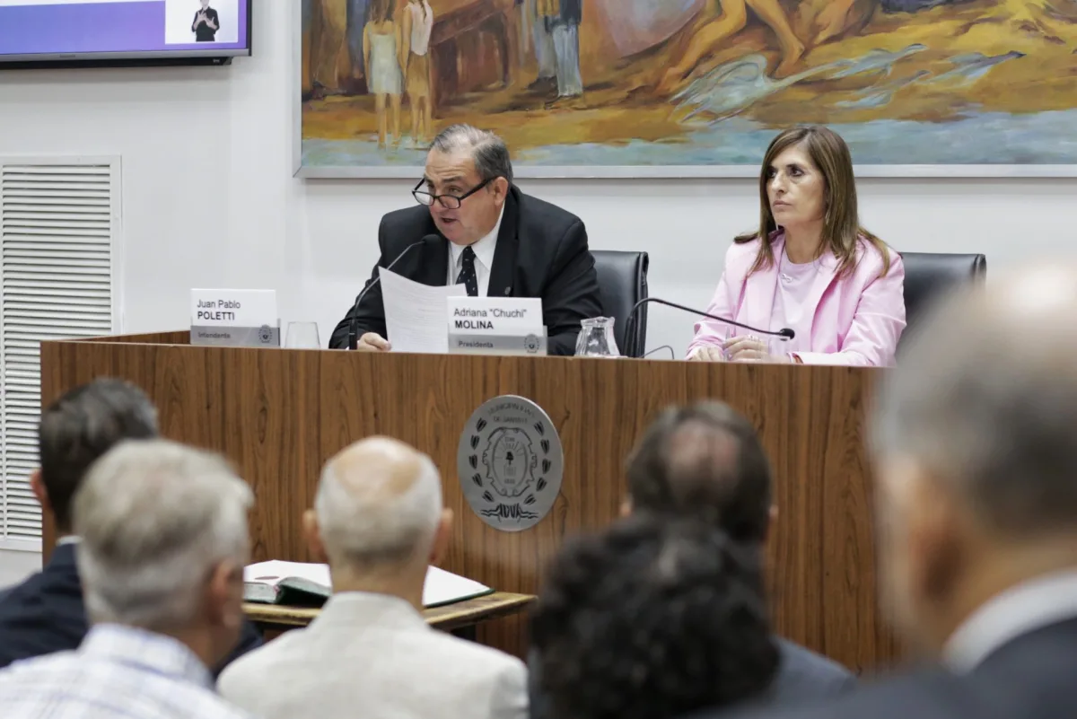El intendente Poletti inauguró el período de Sesiones Ordinarias en el Concejo