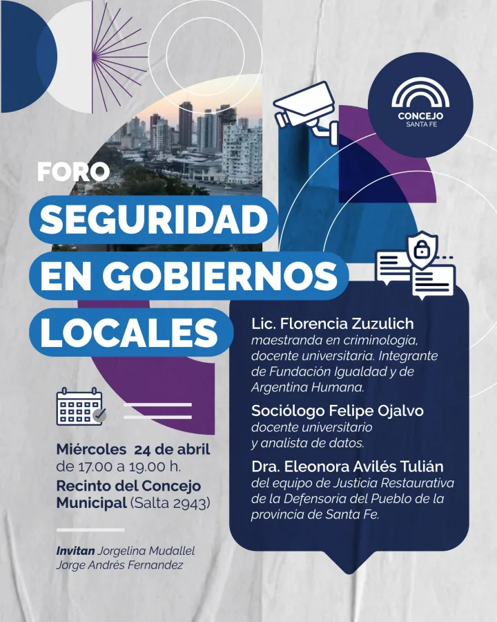 Foro de Seguridad de gobiernos locales