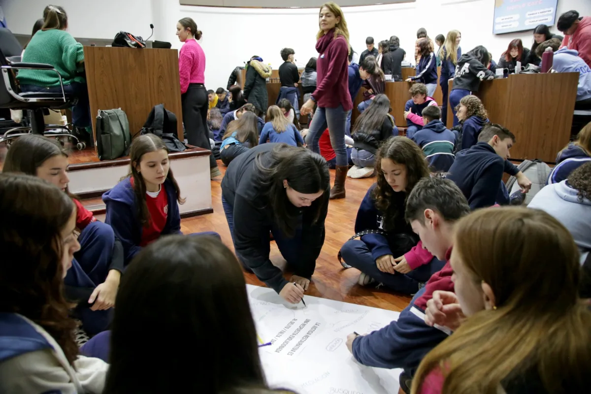 Concejo Joven: El equipo de Justicia Restaurativa estuvo a cargo de la capacitación