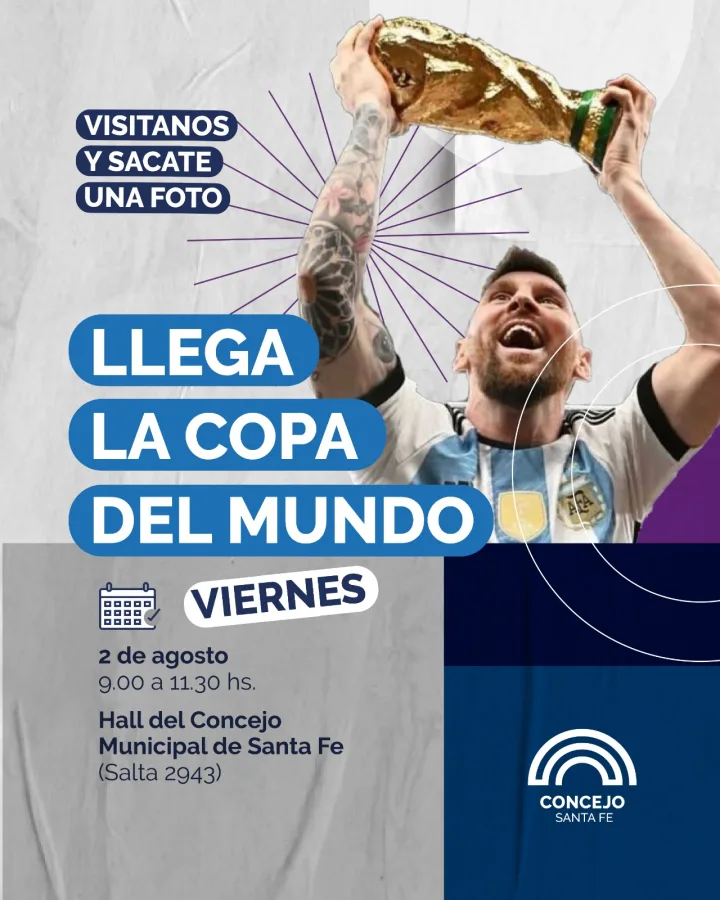 La Copa del Mundo llega al Concejo Municipal