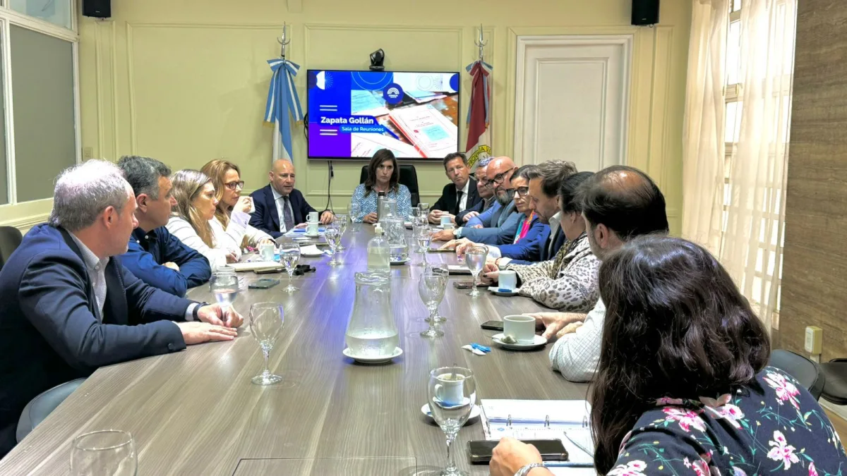 Molina recibió a funcionarios del Ministerio de Seguridad de Nación