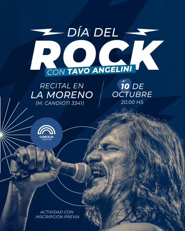 Día del Rock con Tavo Angelini
