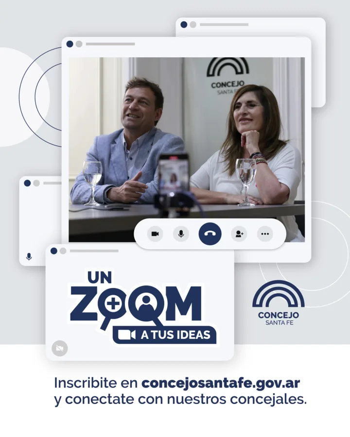 "Un Zoom a tus ideas"
