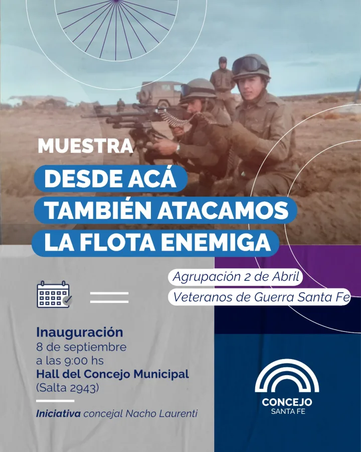 Muestra: Desde acá también atacamos la flota enemiga