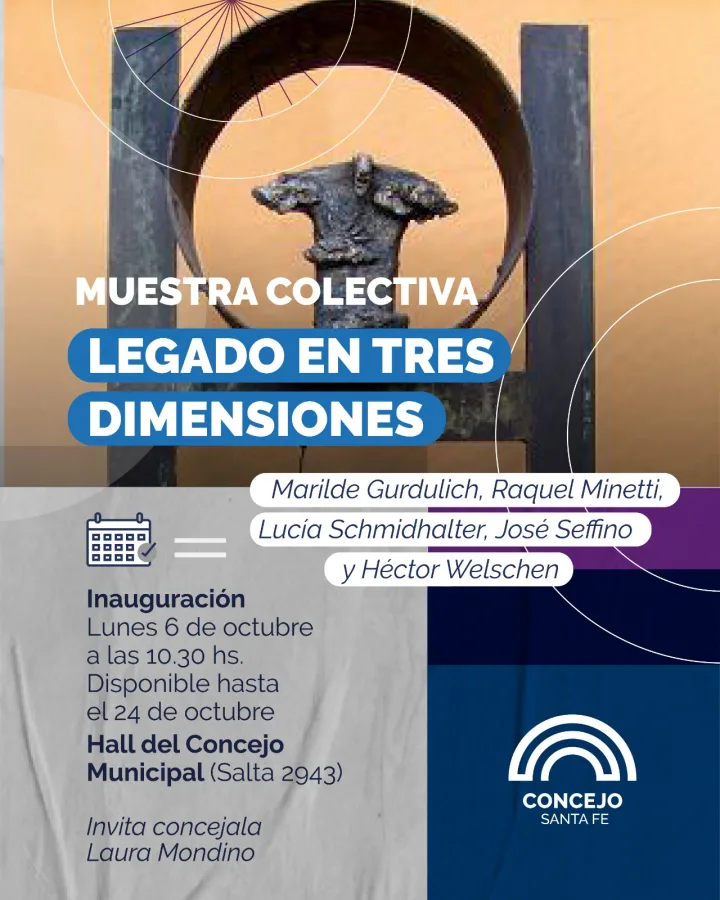 Muestra colectiva: "Legado en tres dimensiones"