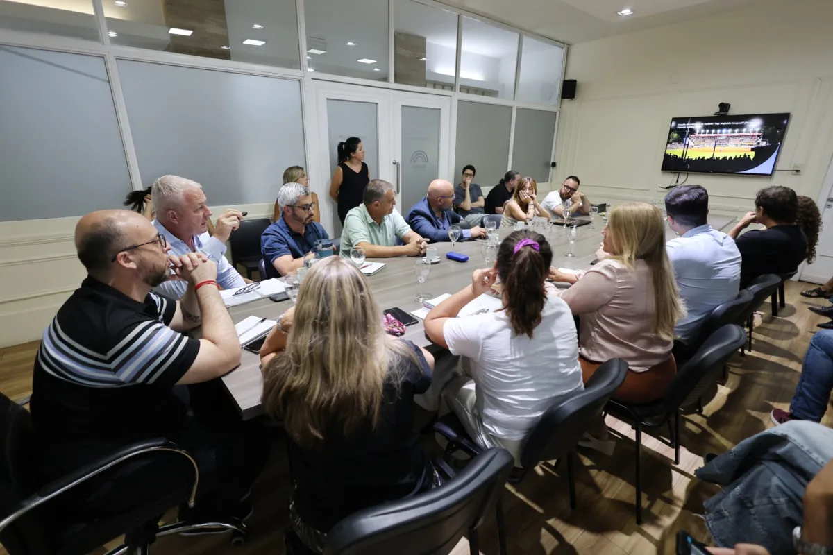 El Concejo recibió al Comité Organizador Santa Fe de los Juegos Suramericanos