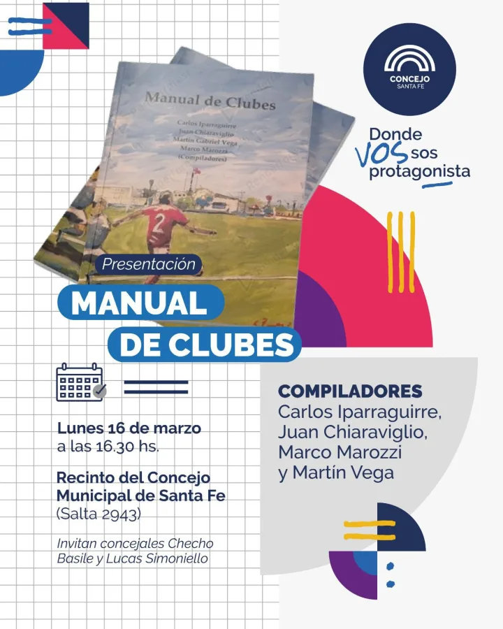Presentación del libro "Manual de Clubes"