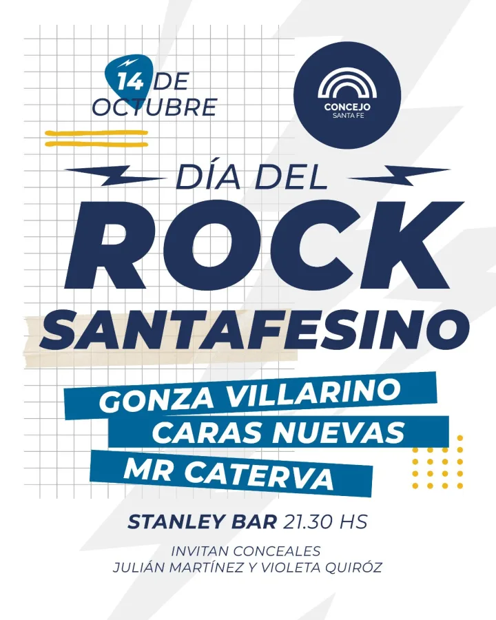 Celebración Día del Rock Santafesino