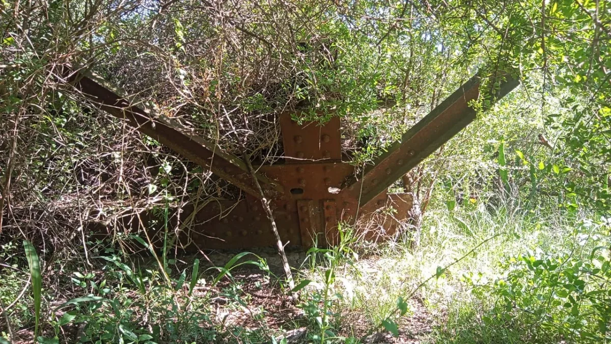 Solicitan al Ejecutivo Municipal la puesta en valor de los restos del Puente Colgante