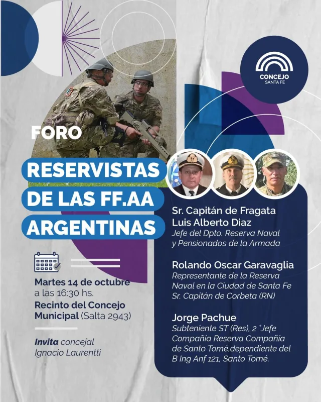 Foro "Reservistas de las Fuerzas Armadas Argentina"