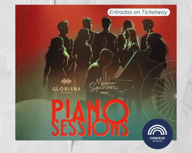 Gloriana presenta "Piano Sessions" en ATE Casa España