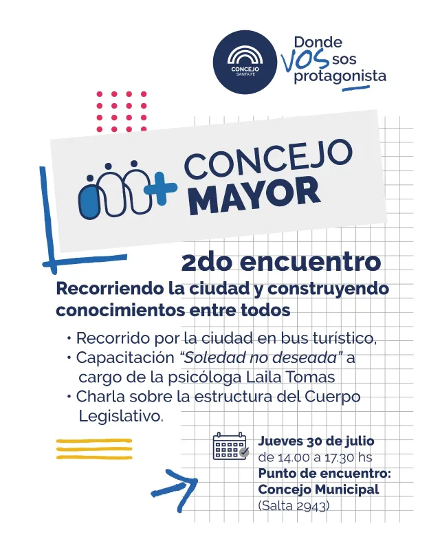 2do Encuentro Concejo Mayor. "Recorriendo la ciudad y construyendo conocimientos entre todos"
