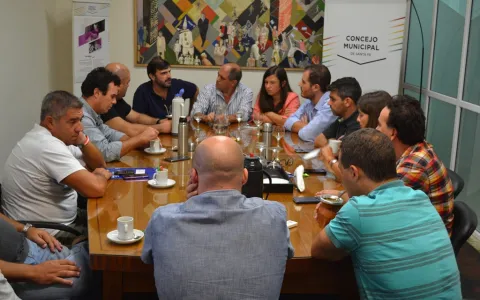 Temporal en Santa Fe: concejales se reunieron con funcionarios municipales