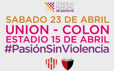Clásico santafesino: El Concejo Municipal presenta el nuevo video “colores”
