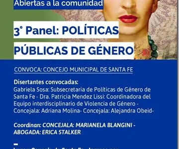 Panel “Política Públicas de Género” en el Concejo Municipal