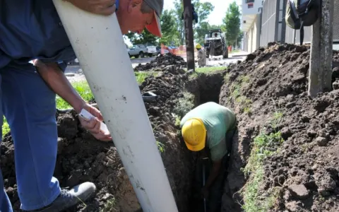 Solicitan informes sobre obra de cloacas en Villa del Parque y Barranquitas