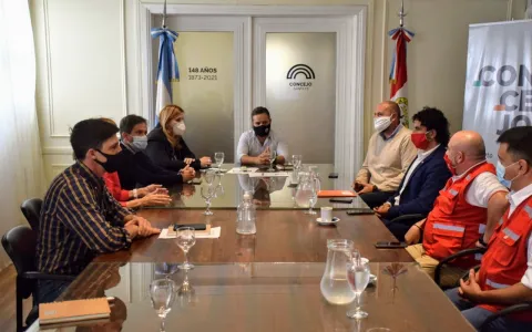 El Concejo Municipal trabajará en conjunto con la Cruz Roja Argentina