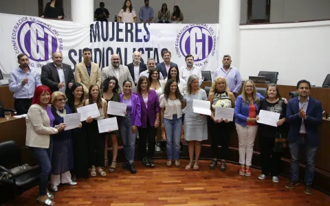 Las mujeres fueron protagonistas en la sesión especial por el 8M