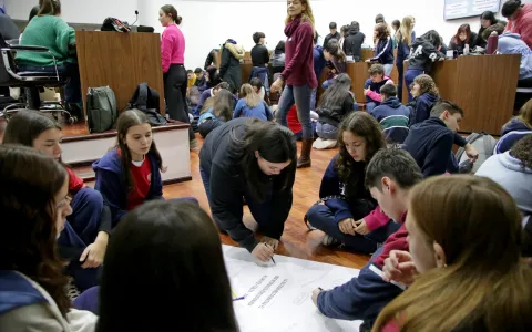 Concejo Joven: El equipo de Justicia Restaurativa estuvo a cargo de la capacitación