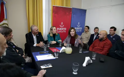 Se avanza en un documento conjunto para reafirmar el rol de Santa Fe en la Hidrovía