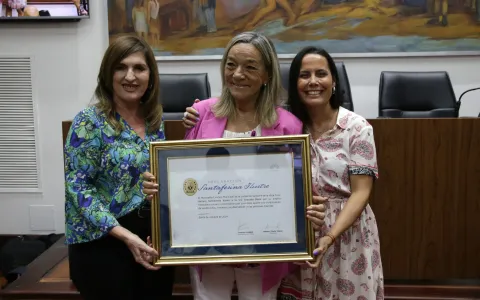 Graciela Riera fue declarada Santafesina Ilustre