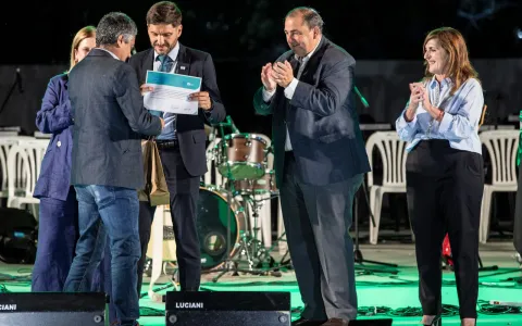 La presidenta del Concejo participó de los actos por el aniversario de la ciudad