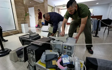 El Concejo colaboró con la recolección de residuos eléctricos y electrónicos