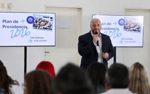 Checho Basile presentó el plan de la presidencia 2026 del Concejo Municipal
