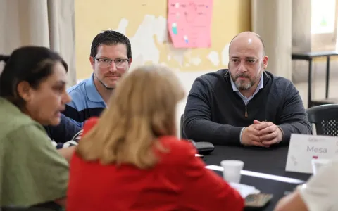ADN dijo presente por segunda vez en el Distrito Centro y avanzó con dos proyectos para potenciarlo